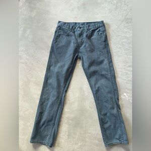 Levi's Men's Slate Blue Slim Straight Jeans 32X30